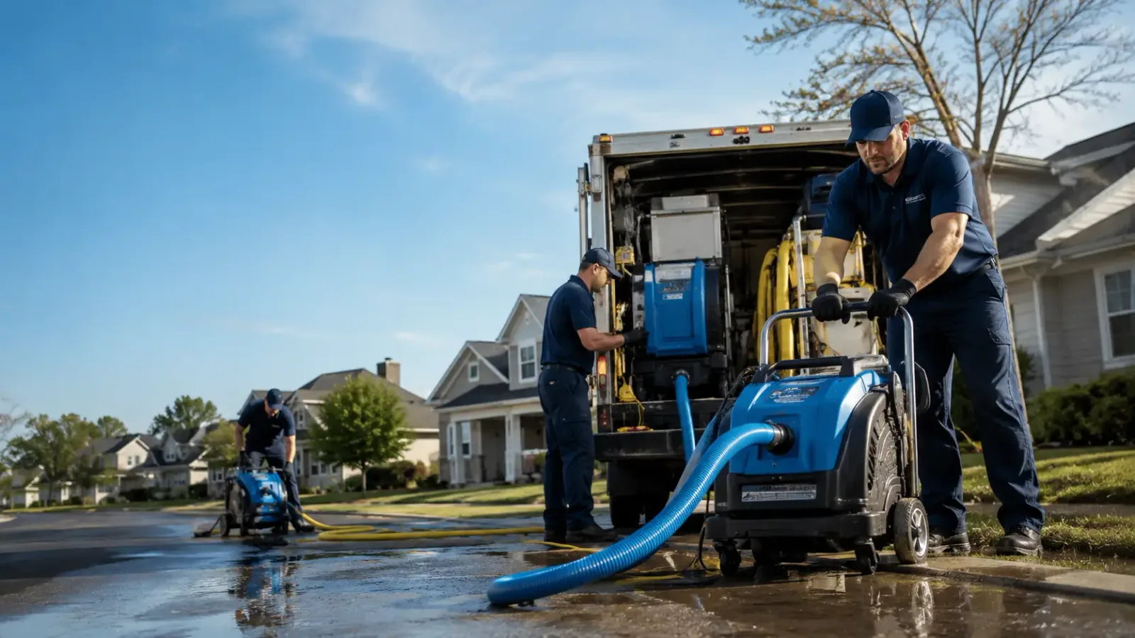 Flood Damage Cleanup in Shamrock, TX